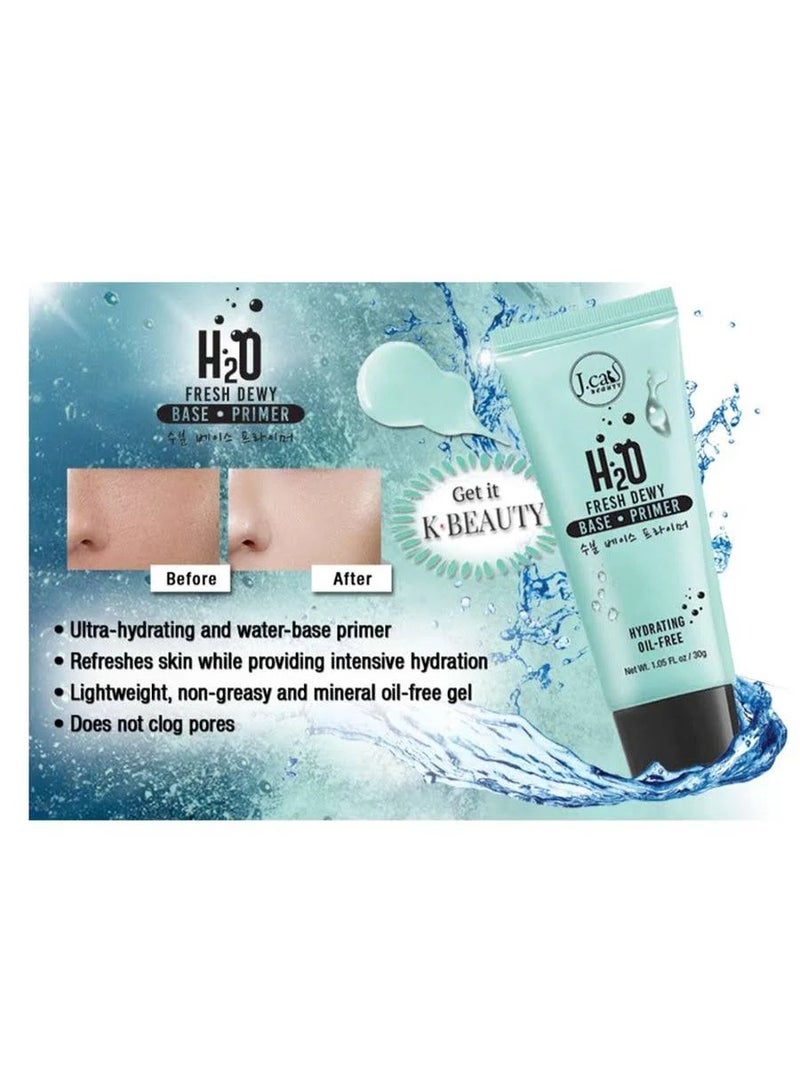 J. كاتس برايمر الوجه المرطب والمنعش من جيه كاتس H2O، 30 غرام - Image 2